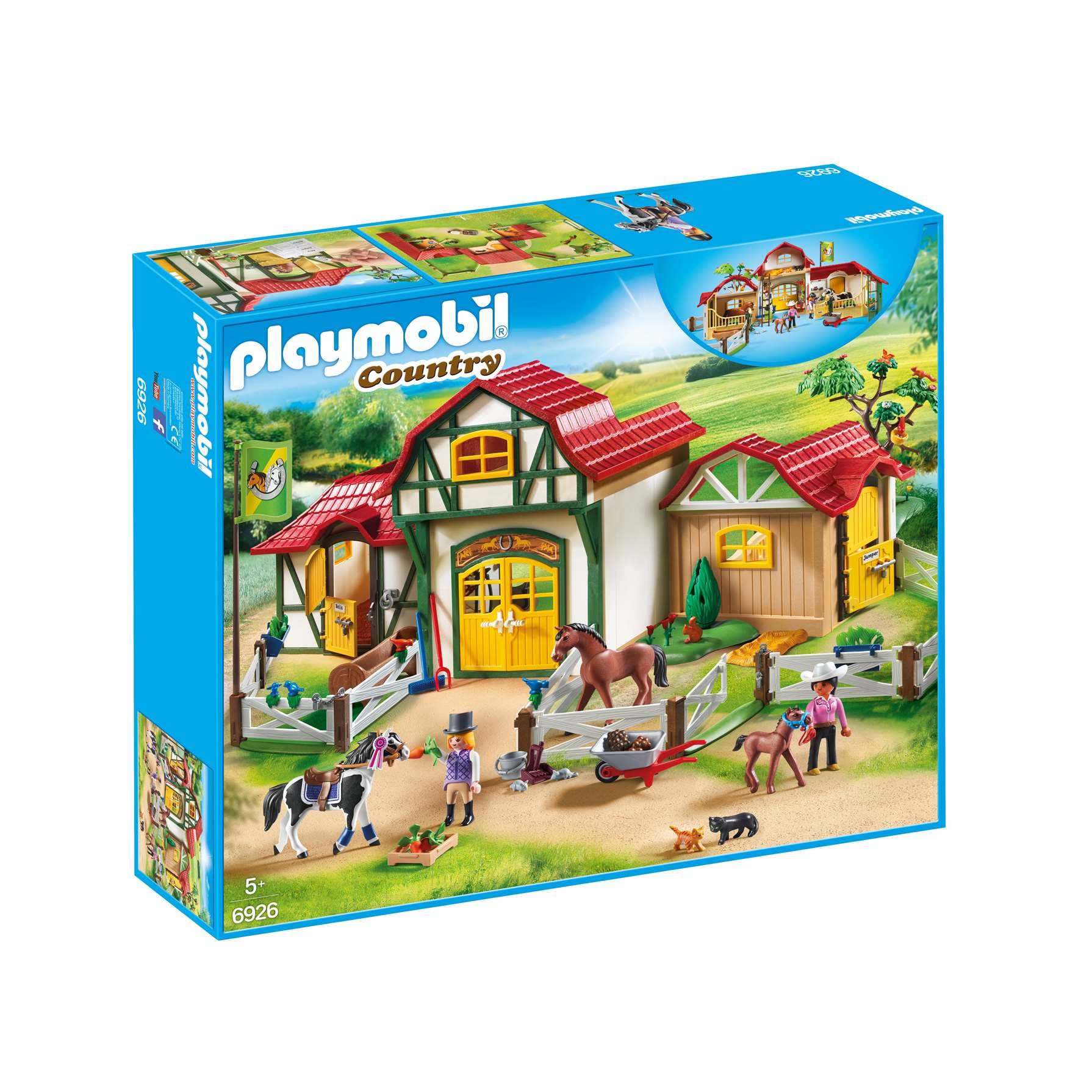 PLAYMOBIL 6926 - Large Riding Farm: Amazon.de: Toys